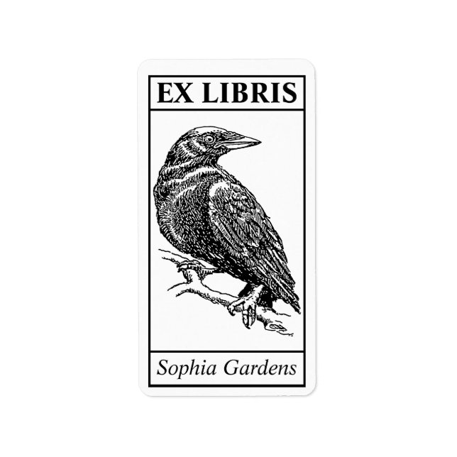 Ex Libris - Crow Label (Front)