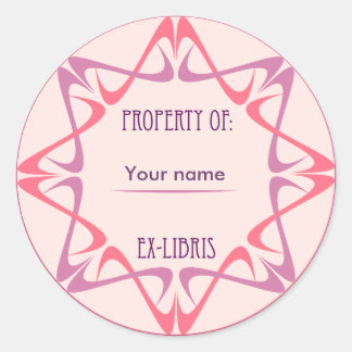 Ex-libris Sticker no. 8c