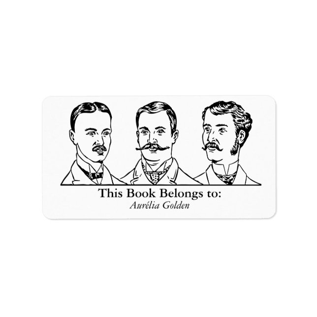 Ex Libris - Three Man v1 Label (Front)