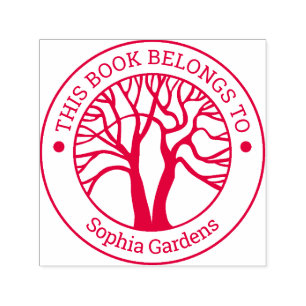 Ex Libris - Tree of Life Self-inking Stamp