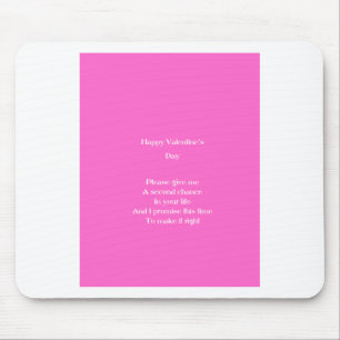 Ex-lover valentine's day mouse pad
