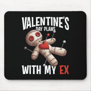 Ex Lover Voodoo Doll Valentines Day Plan Funny Rev Mouse Pad
