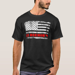 Ex Mormon Tapir Exmo Patriotic Postmormon Anti LDS T-Shirt