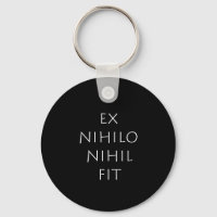 Ex Nihilo Nihil Fit