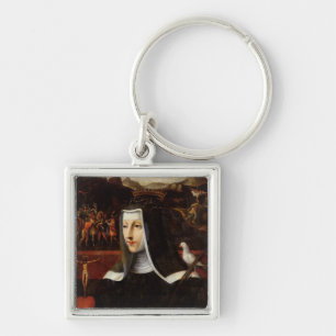 Ex Voto dedicated to St. Catherine of Siena Key Ring