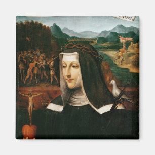 Ex Voto dedicated to St. Catherine of Siena Magnet