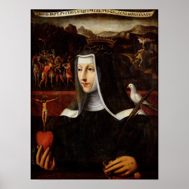 Ex Voto dedicated to St. Catherine of Siena Poster (Front)