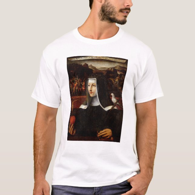 Ex Voto dedicated to St. Catherine of Siena T-Shirt (Front)