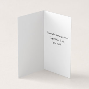 Exam Results Congratulations Card