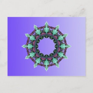 EXAMPLE ONLY COLOR gradients - violet Postcard