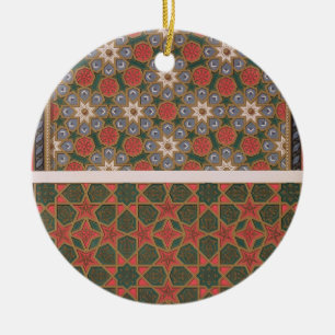 Examples of ceiling decorations, from 'Arab Art as Ceramic Tree Decoration