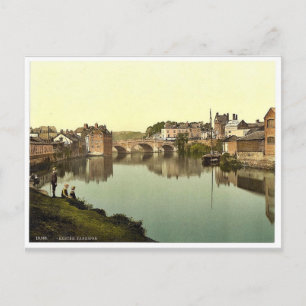Exbridge, Exeter, England classic Photochrom Postcard