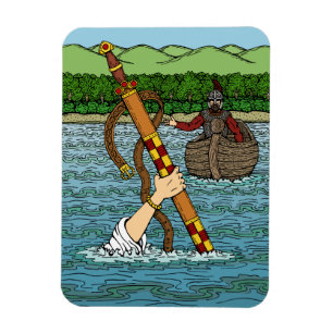 Excalibur and Arthur Magnet