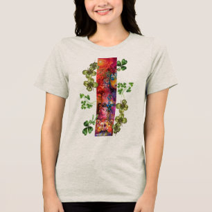 EXCALIBUR AND SHAMROCKS St.Patrick's Day Party Tri-Blend Shirt