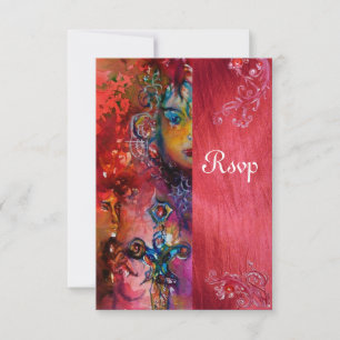 EXCALIBUR , bright red ,blue rsvp