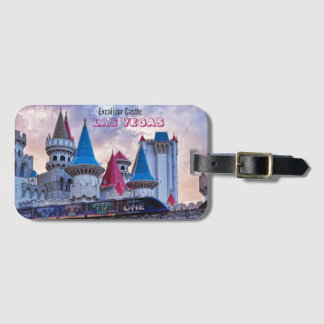 Excalibur Castle Las Vegas Luggage Tag
