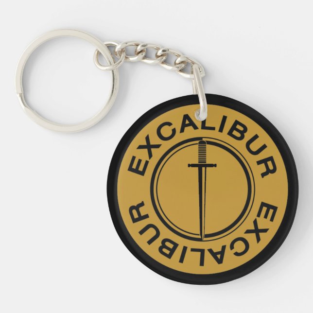 Excalibur Classic Logo Key Ring (Front)