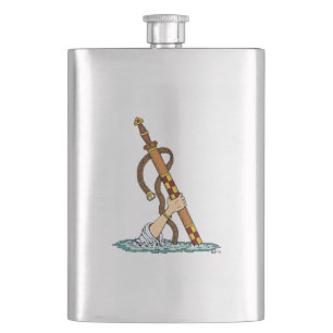 Excalibur Hip Flask