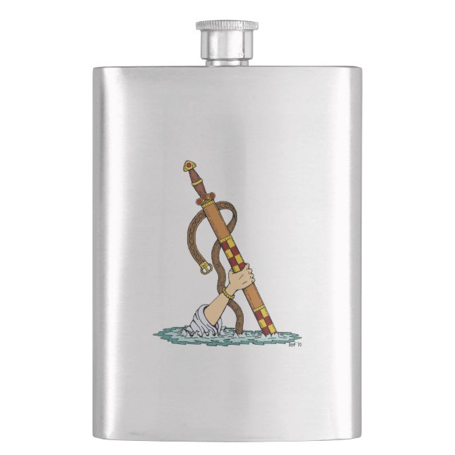 Excalibur Hip Flask (Front)