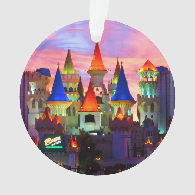 Excalibur Hotel #2 Ornament (Front)