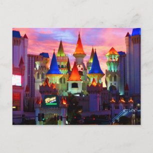 Excalibur Hotel #2 Postcard