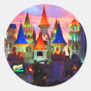 Excalibur Hotel #2 Stickers