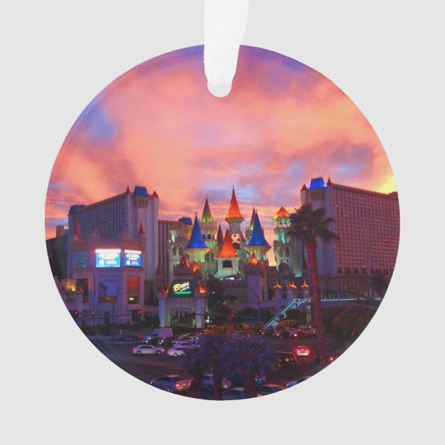 Excalibur Hotel #4-1 Ornament (Front)
