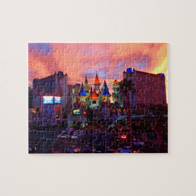 Excalibur Hotel #4 Jigsaw Puzzle (Horizontal)