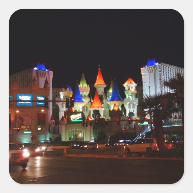 Excalibur Hotel #5 Stickers (Front)