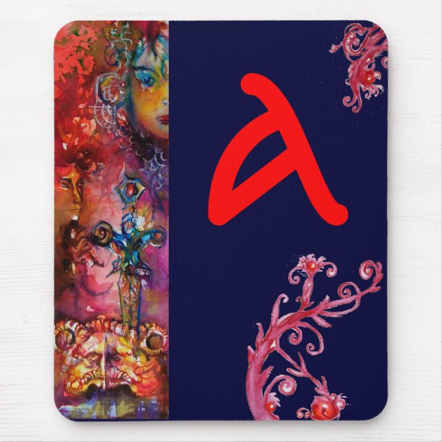 EXCALIBUR MONOGRAM MOUSE PAD (Front)