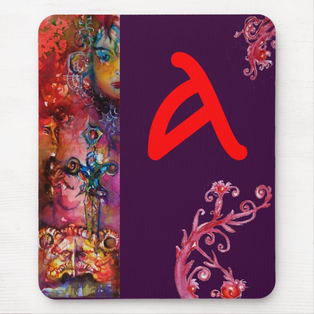 EXCALIBUR MONOGRAM MOUSE PAD (Front)