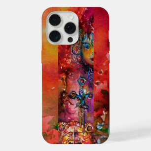 EXCALIBUR /QUEEN OF MAGIC SWORD Red Yellow Fantasy iPhone Case