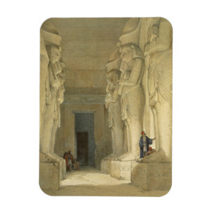 Excavated Temple of Gysha, Nubia, from "Egypt and Magnet