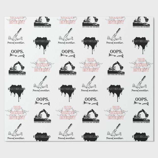 Excavation Wrapping Paper (Seam)