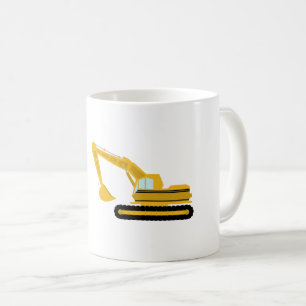 Excavator Coffee Mug