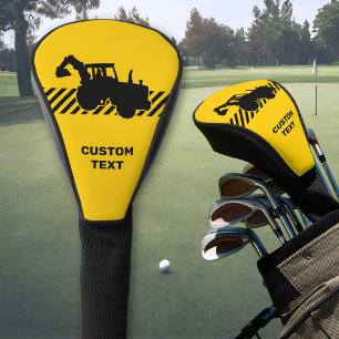 Excavator Golf Head Cover