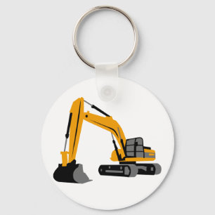 Excavator Key Ring