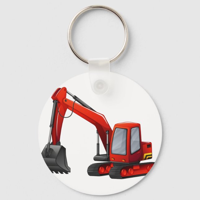 Excavator Key Ring (Front)