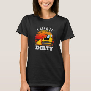 Excavator Operator Road Construction for Men  1 T-Shirt