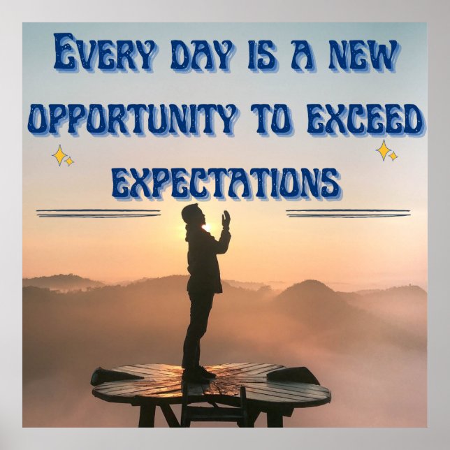 Exceed Daily Poster (Front)