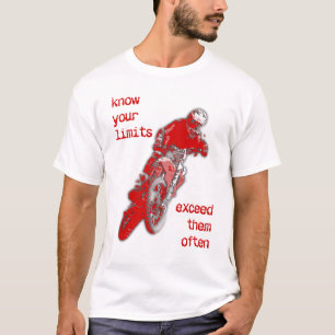 Exceed Your Limits Dirt Bike Motocross T-Shirt