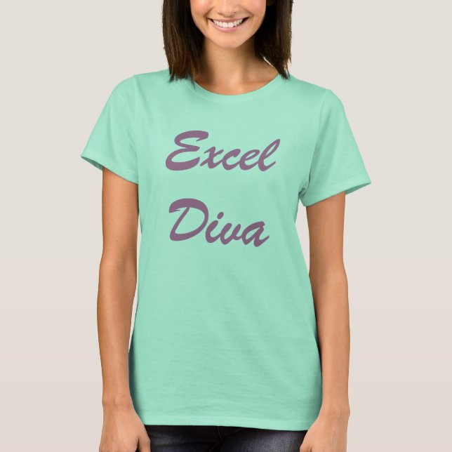 Excel Diva T T-Shirt (Front)