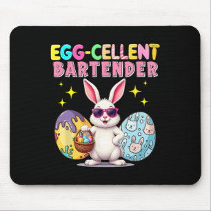 Excellent Byrtender Easter Bunny Sungles Hunting E Mouse Pad
