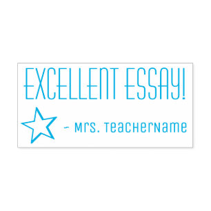 "EXCELLENT ESSAY!" Marking Rubber Stamp