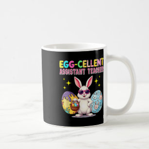 Excellent Istant Teacher Easter Bunny Hunting Eggs Coffee Mug