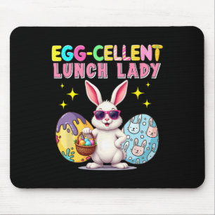 Excellent Lunch Lady Easter Bunny Sungles Hunting  Mouse Pad
