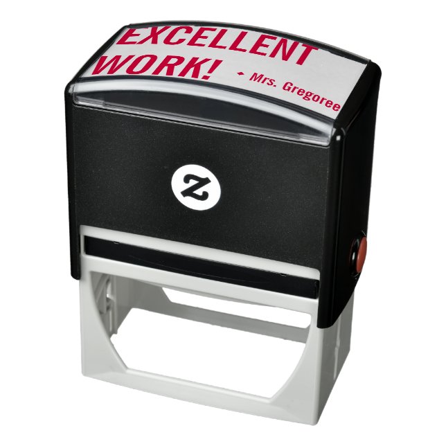 "EXCELLENT WORK!" Educator Rubber Stamp (Product)