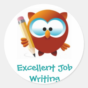 Excellent Writing or Printing Reward Stickers