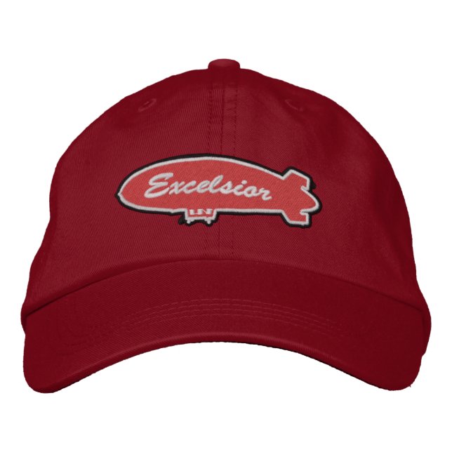 Excelsior Crewcap Embroidered Baseball Hat (Front)