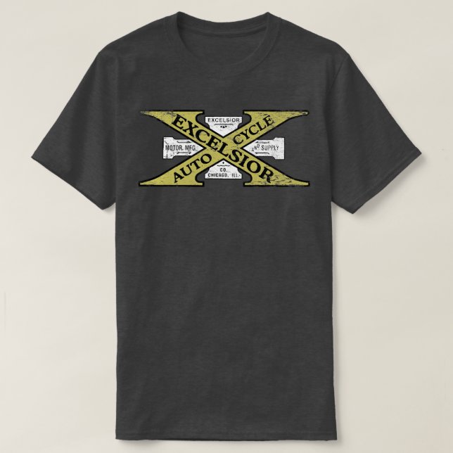 Excelsior Cycles T-Shirt (Design Front)